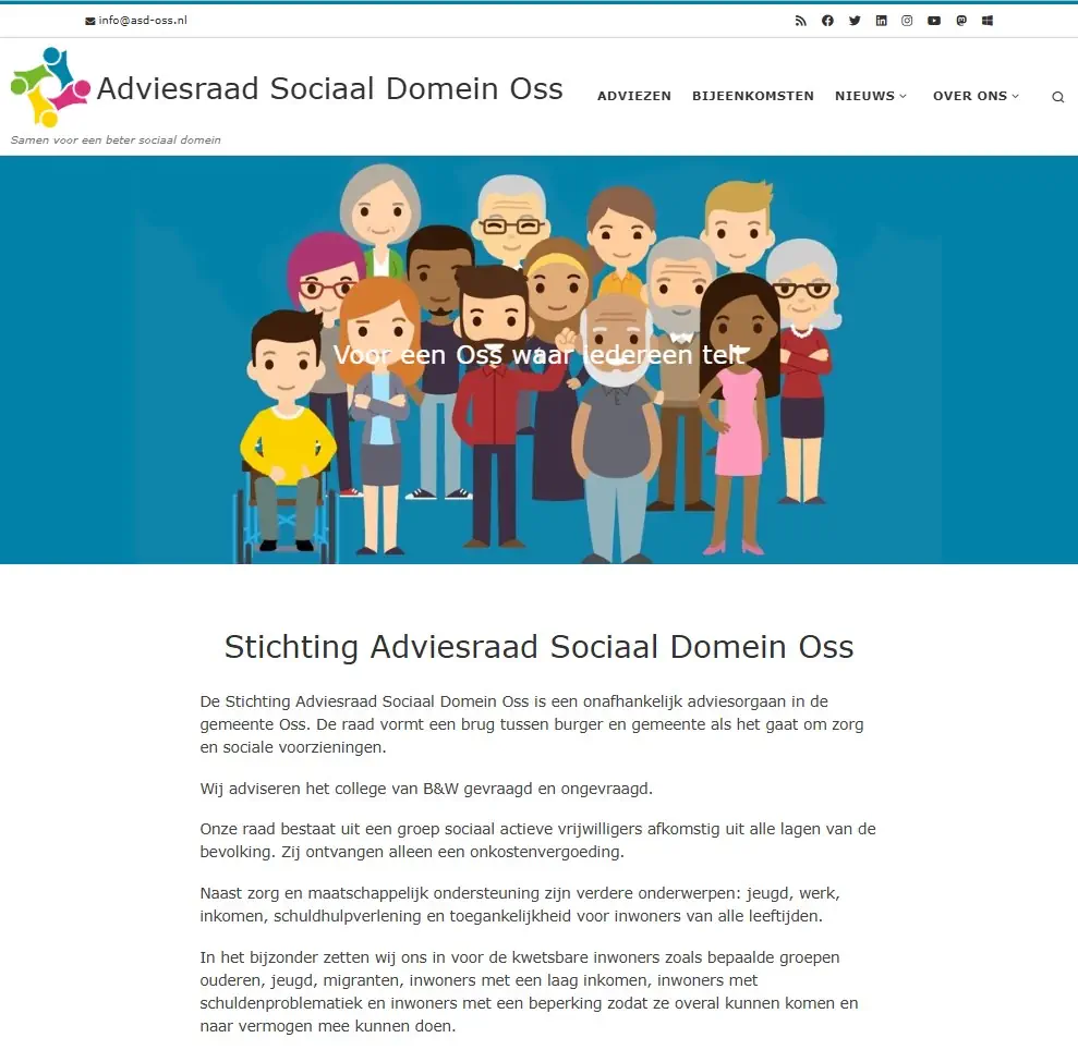 Voorbeeld Adviesraad Sociaal Domein